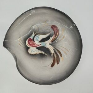 Vintage Sascha Brastoff Bird Dish MCM Atomic Freeform California Pottery Signed